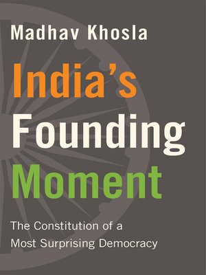 cover image of India's Founding Moment
